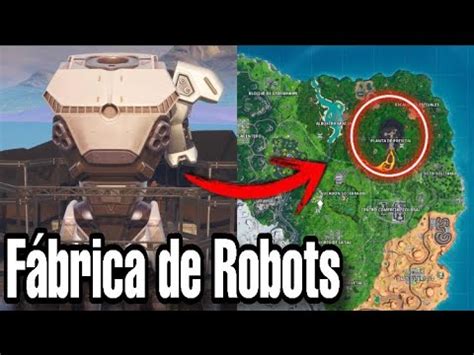 recolecta metal en una fabrica de robots|Fortnite: Dónde recolectar Metal de una Fábrica de .